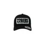 Čierna šiltovka „Trucker“ – so šiltom a nášivkou s logom - obrazek 2