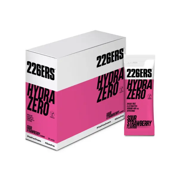 BOX HYDRAZERO DRINK (20 ks) - jednoporciové sáčky hypotonického nápoja 20 x 7,5 g