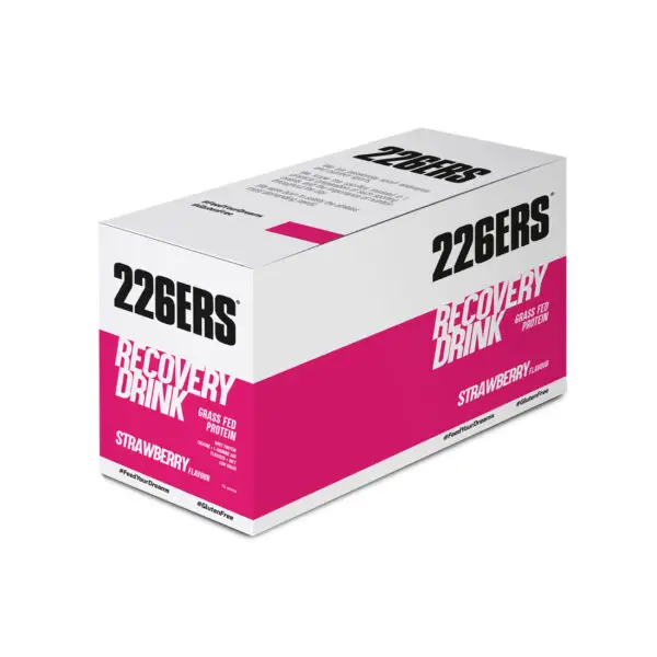 BOX RECOVERY DRINK (15 ks) - jednoporciové vrecúška s bielkovinami a sacharidmi s kreatínom 15 x 50 g