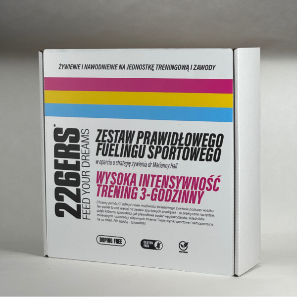 Súprava správneho fueling-u – vysoká intenzita, 3 hodiny